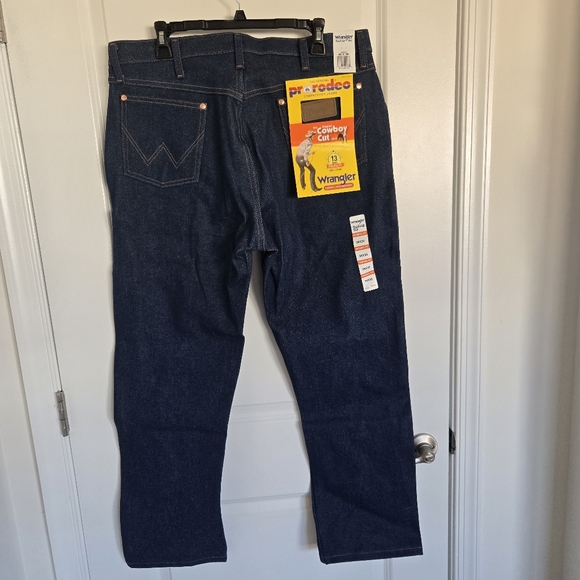 NWT Wrangler Men's 13MWZ Cowboy Cut Original Fit Jeans, 36 x 30, 38 x 30 - Picture 14 of 16